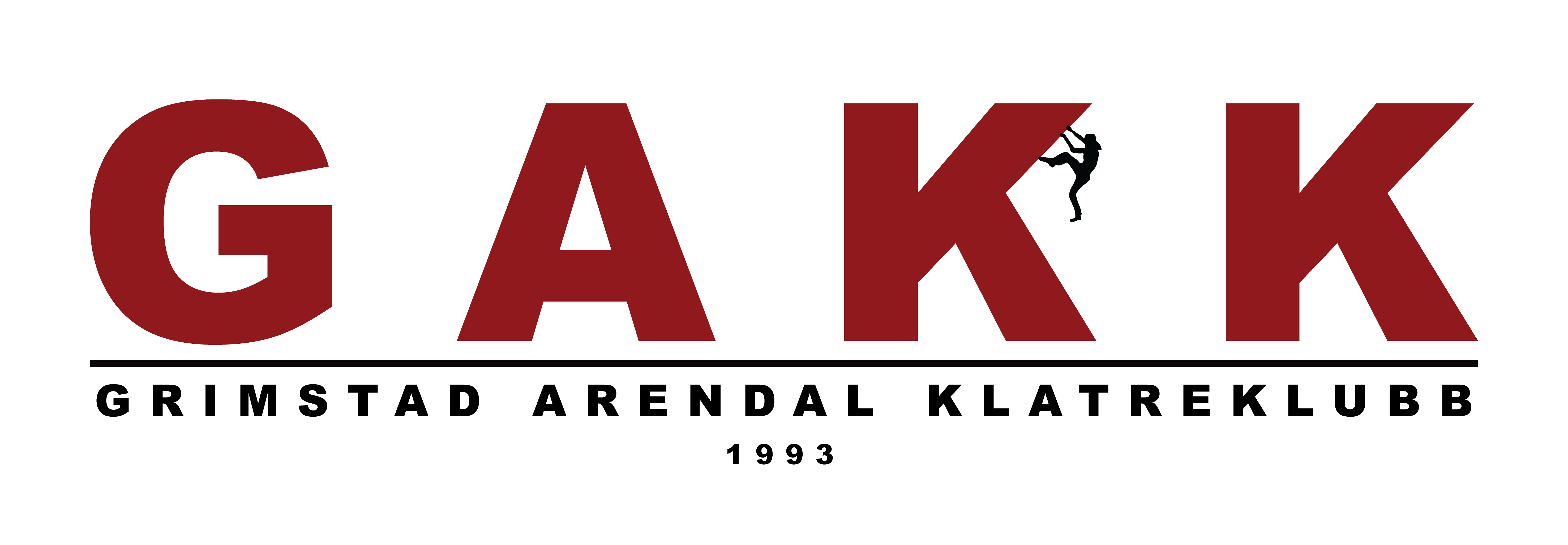 Grimstad Arendal Klatreklubb Logo